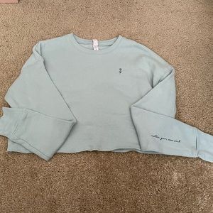 Cropped sweatshirt